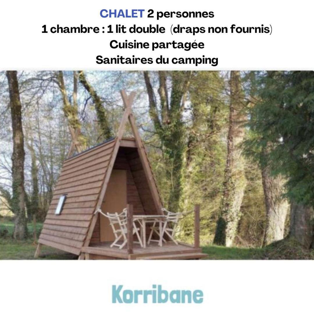 Camping Le Val Aux Fees - Broceliande Concoret Eksteriør billede