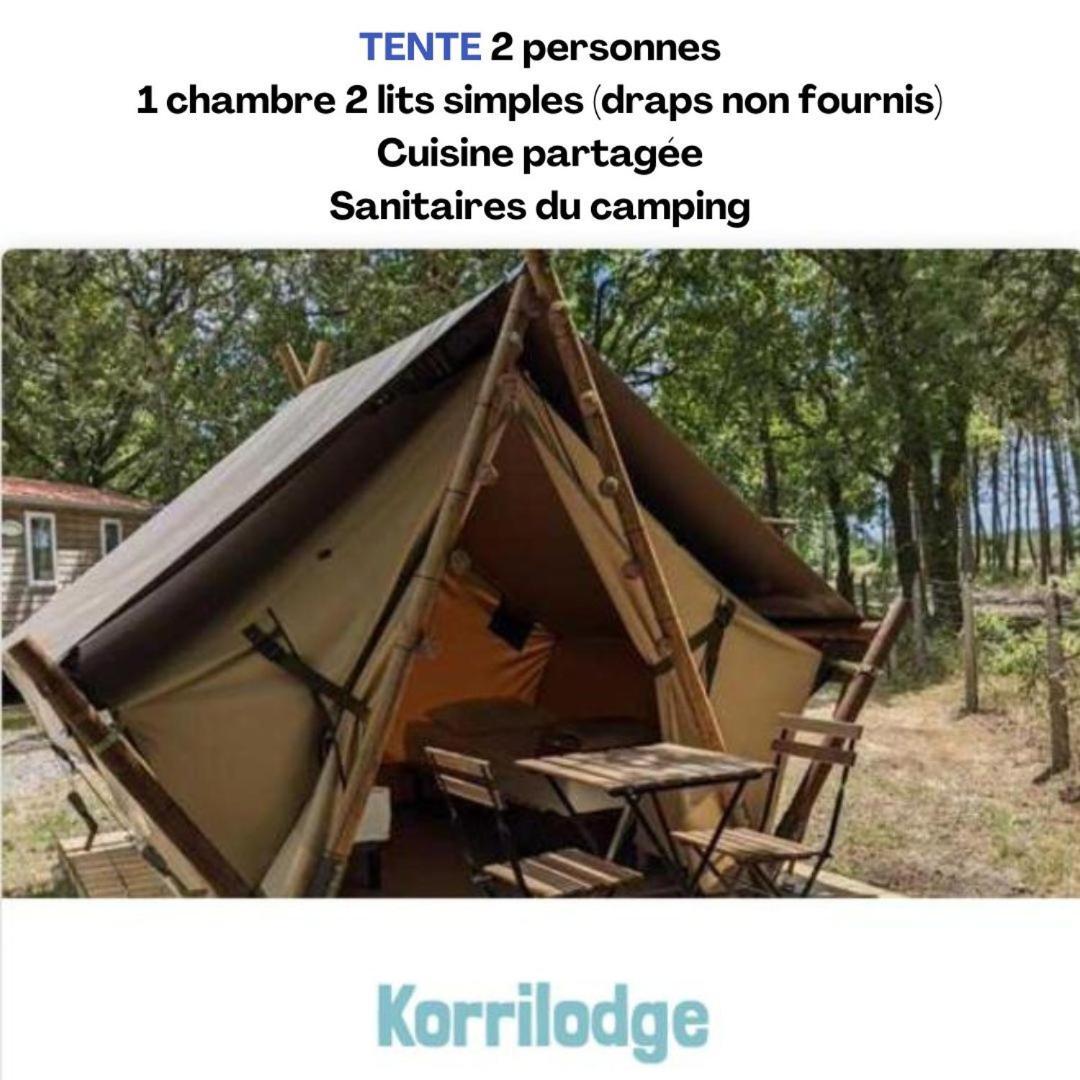 Camping Le Val Aux Fees - Broceliande Concoret Eksteriør billede
