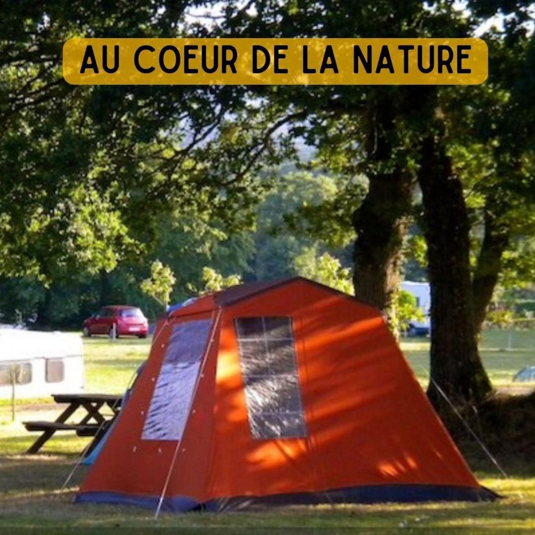 Camping Le Val Aux Fees - Broceliande Concoret Eksteriør billede