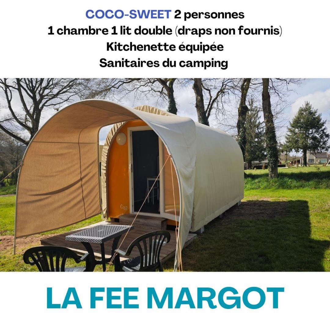 Camping Le Val Aux Fees - Broceliande Concoret Eksteriør billede