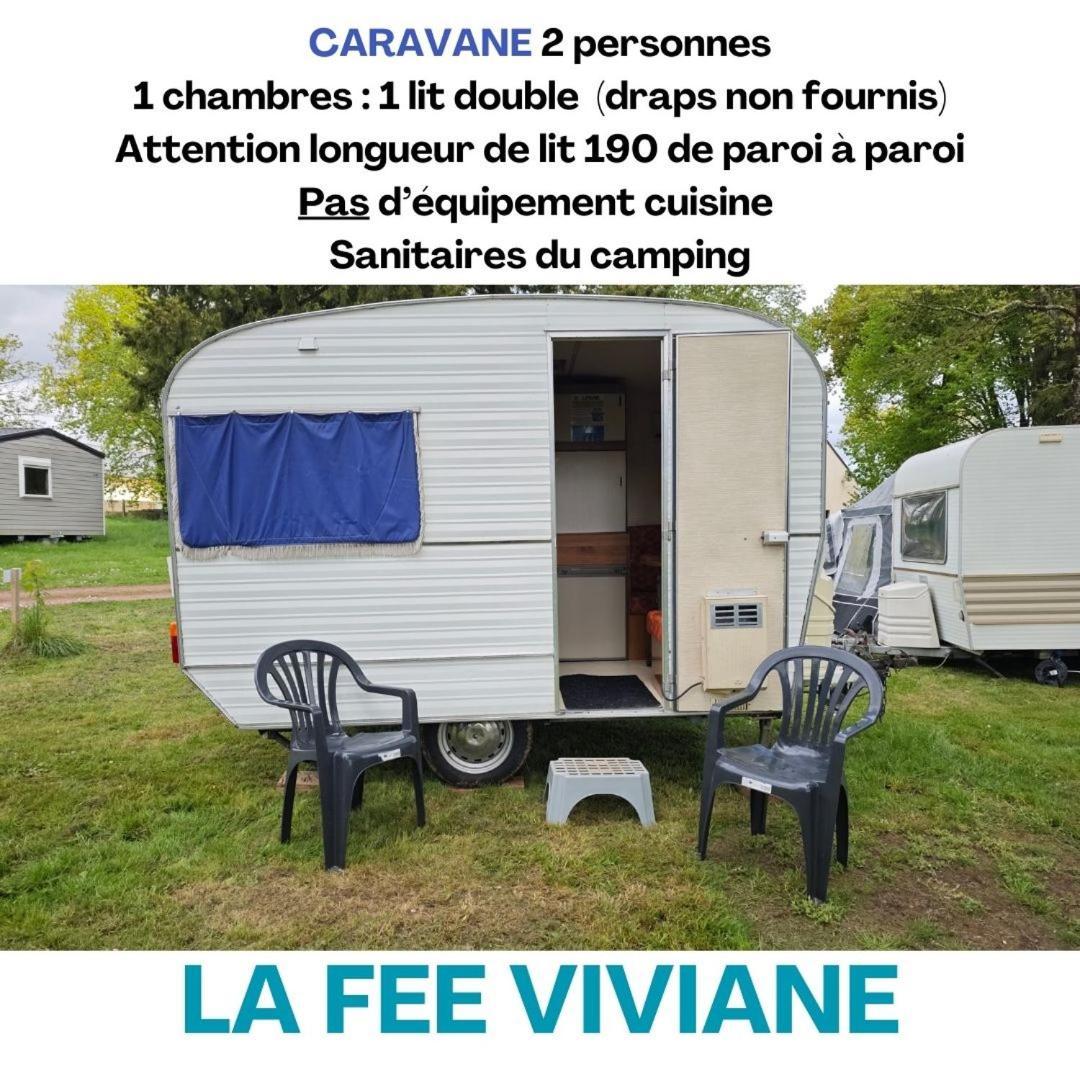 Camping Le Val Aux Fees - Broceliande Concoret Eksteriør billede