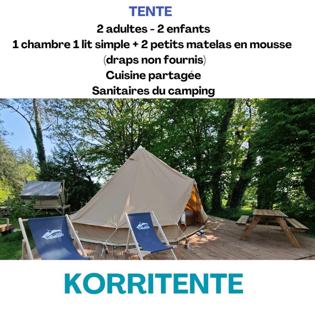 Camping Le Val Aux Fees - Broceliande Concoret Eksteriør billede